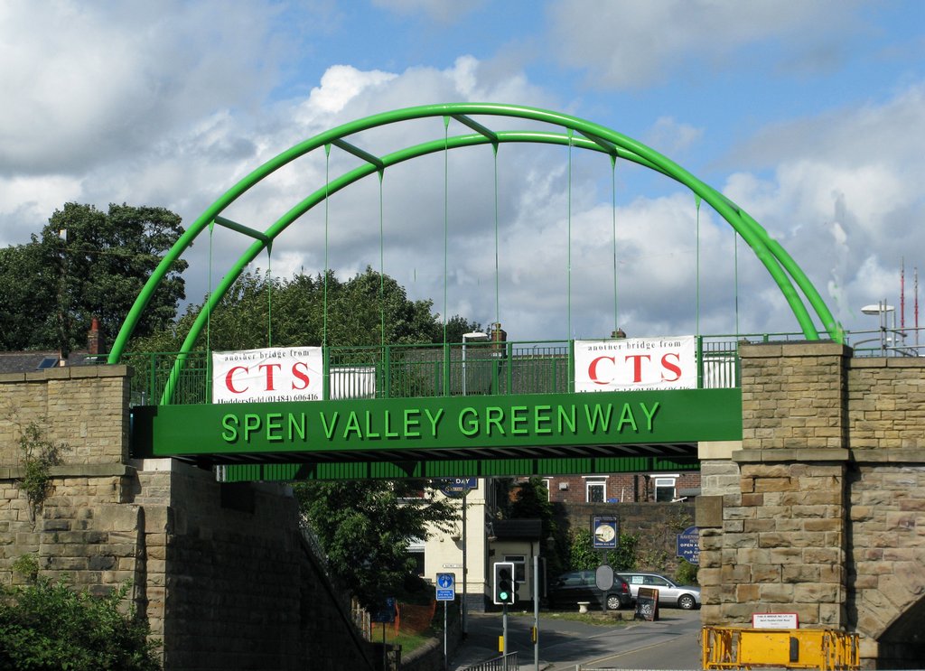 Scout Hill Footbridge, Dewsbury